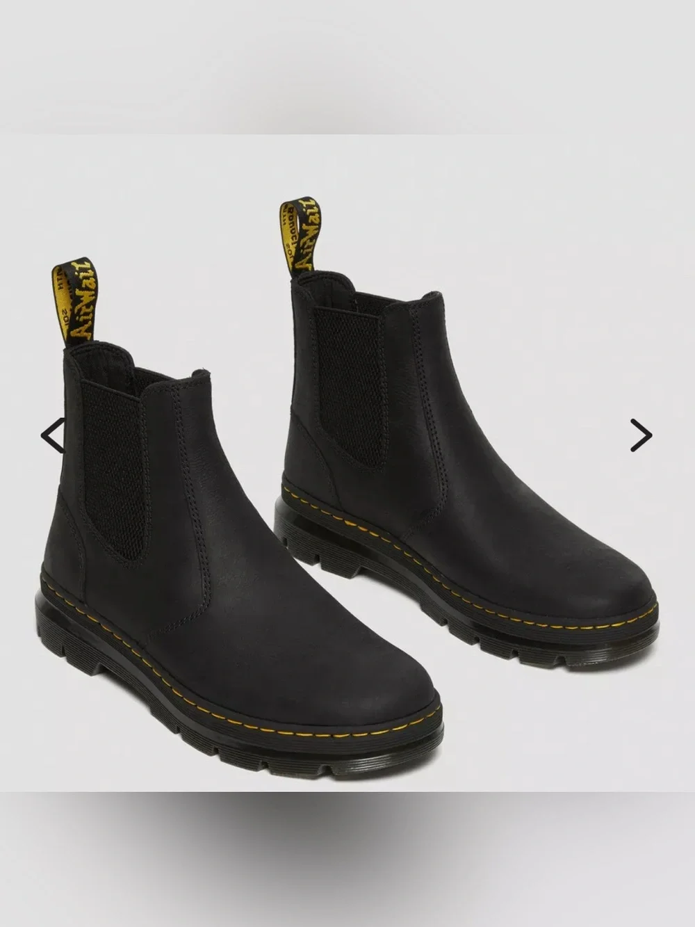 Dr. Martens Black Embury Chelsea Boots